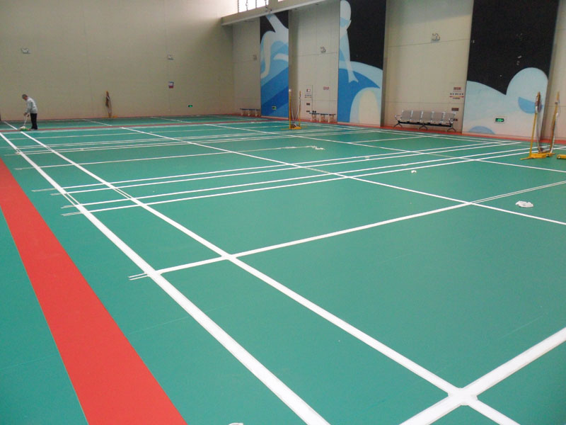 加厚水晶沙羽毛球場(chǎng)地地膠PVC運(yùn)動(dòng)環(huán)保地板專業(yè)高端定制塑膠地墊